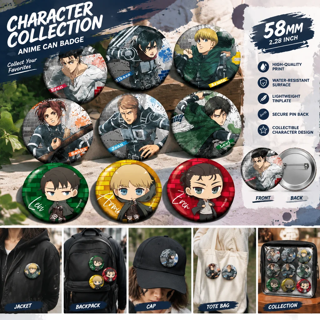 Embroidery Reddit - Attack on Titan Anime Merchandise: Abzeichen,
