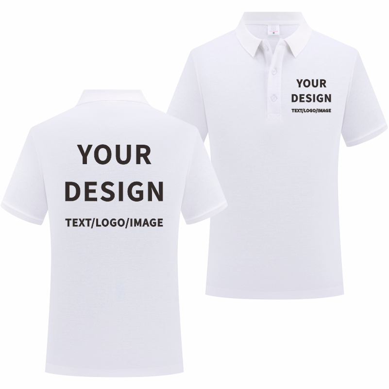 Sommer-Business-Polo, individu – Embroidery Design Logo Bewertung und Preis