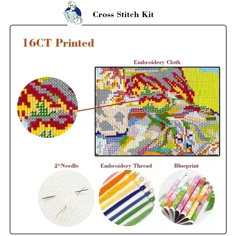 Joy Sunday Kreuzstich-Set, Sch – Embroidery Meaning Bewertung und Preis