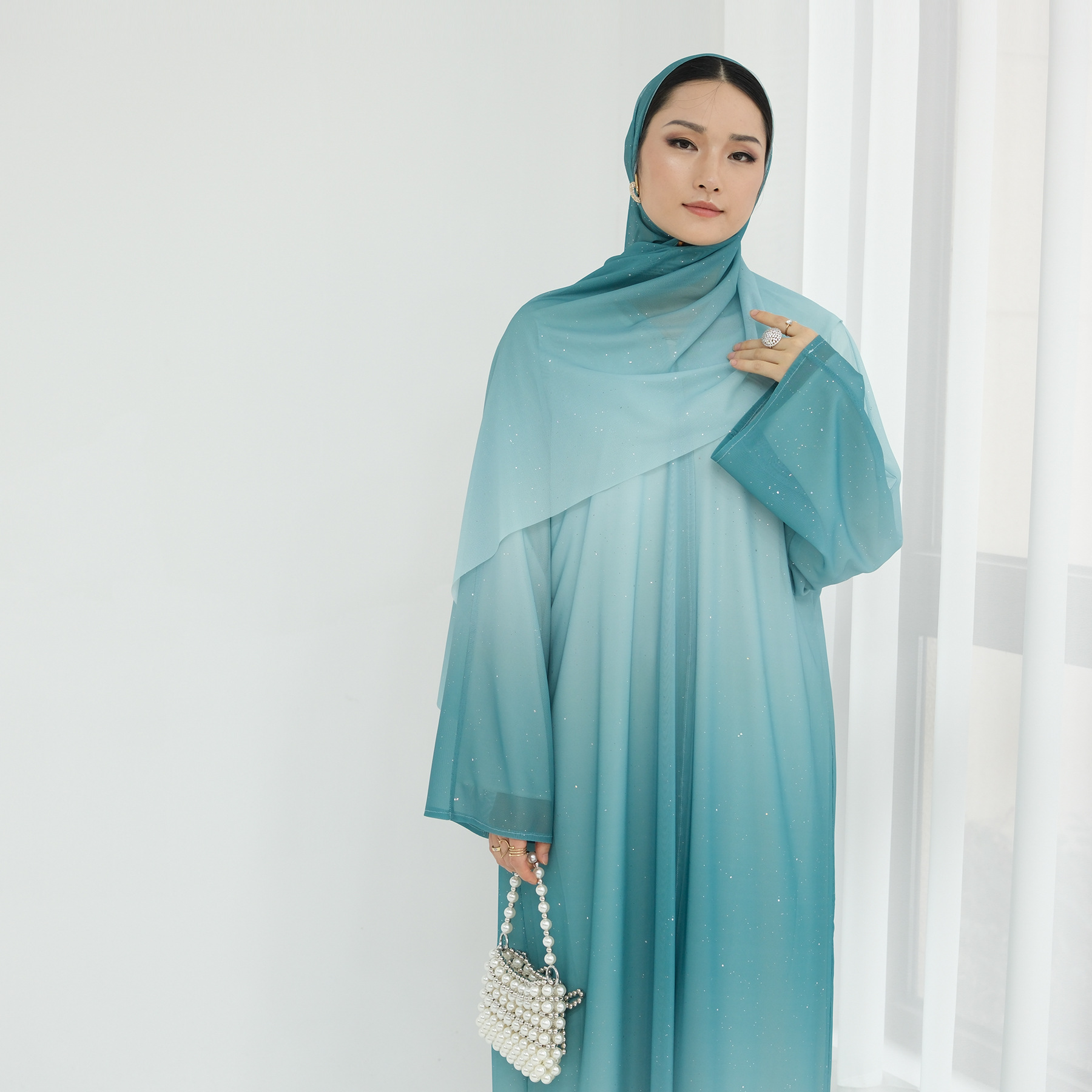 Eid Ramadan Farbverlauf Kimono – Embroidery Kebaya Bewertung und Preis