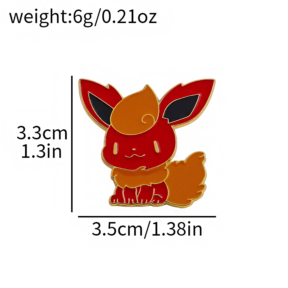 8-teiliges Eevee-Emaille-Pins- – Embroidery Reddit Bewertung und Preis